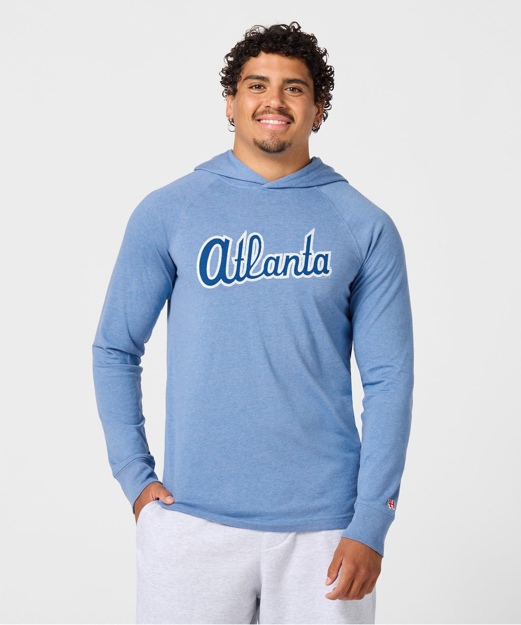 Atlanta Braves Jersey Logo '80 Lightweight Hoodie product image 3