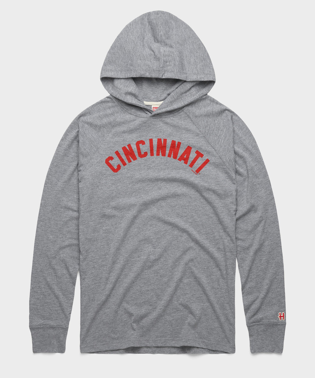 Cincinnati Reds Jersey Logo '67 Lightweight Hoodie product image 1