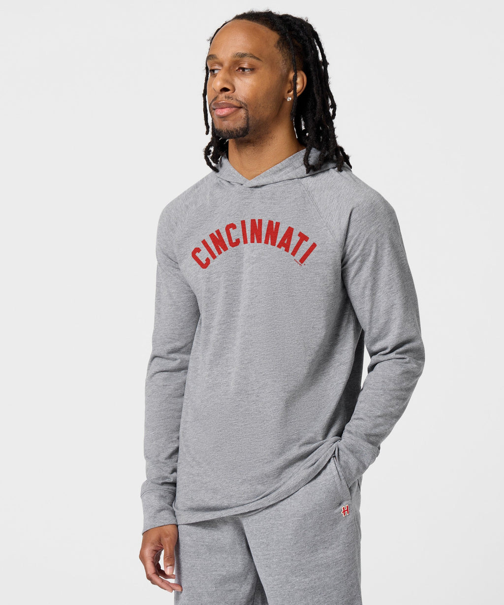 Cincinnati Reds Jersey Logo '67 Lightweight Hoodie product image 3