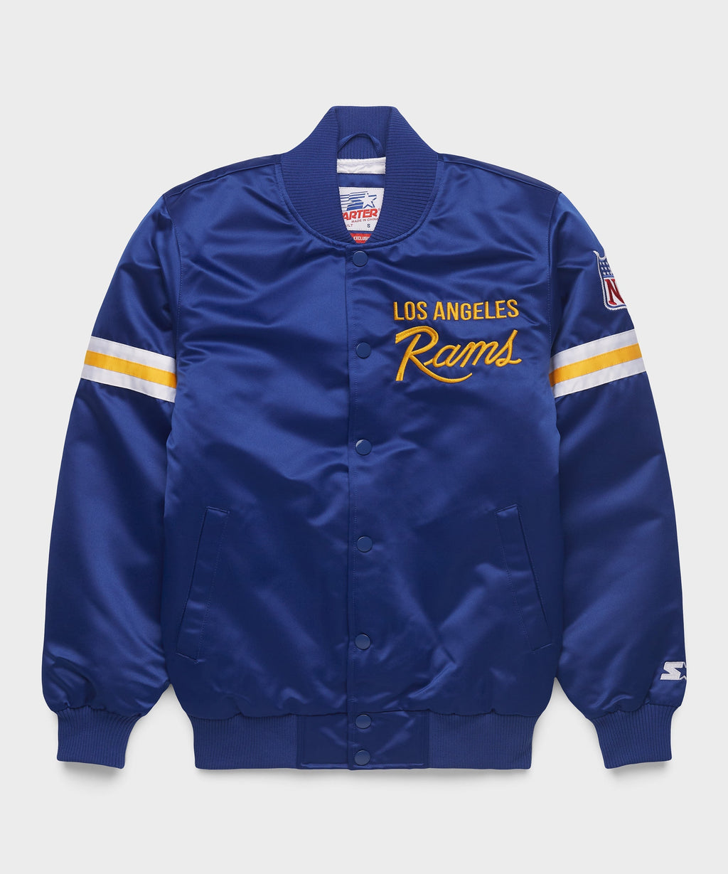 HOMAGE X Starter Rams Heavyweight Satin Jacket product image 1