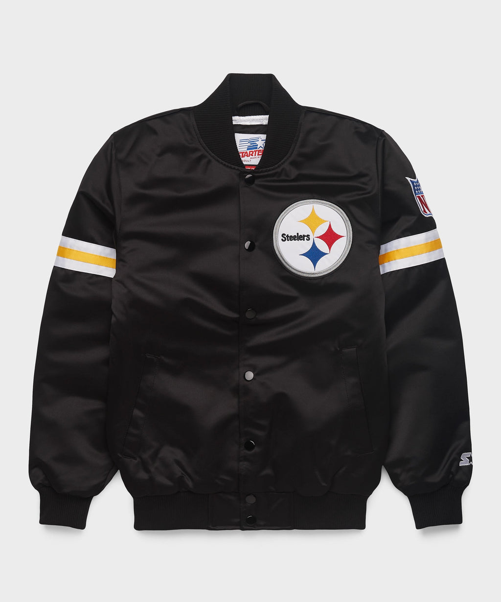 HOMAGE X Starter Steelers Heavyweight Satin Jacket product image 1