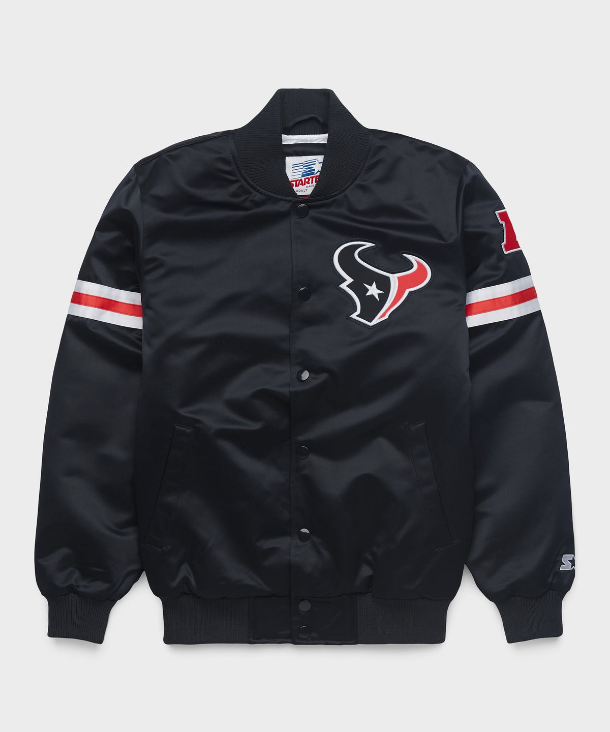 HOMAGE X Starter Texans Heavyweight Satin Jacket product image 1