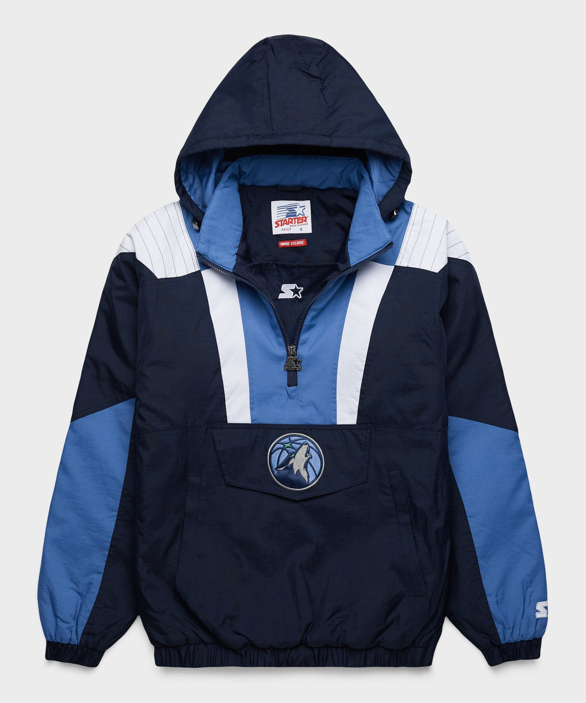 HOMAGE X Starter Timberwolves Pullover Jacket product image 1
