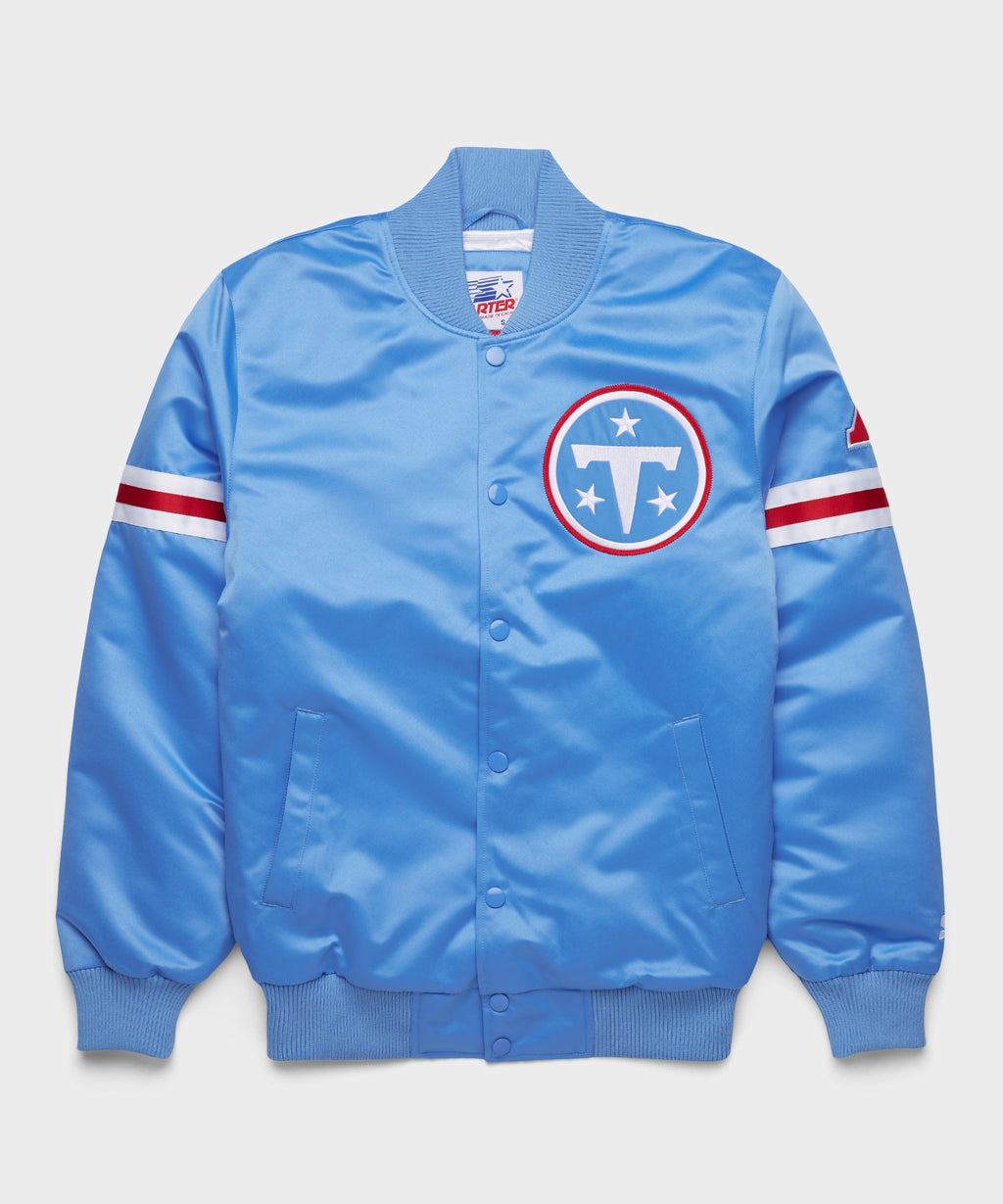 HOMAGE X Starter Titans Heavyweight Satin Jacket product image 1
