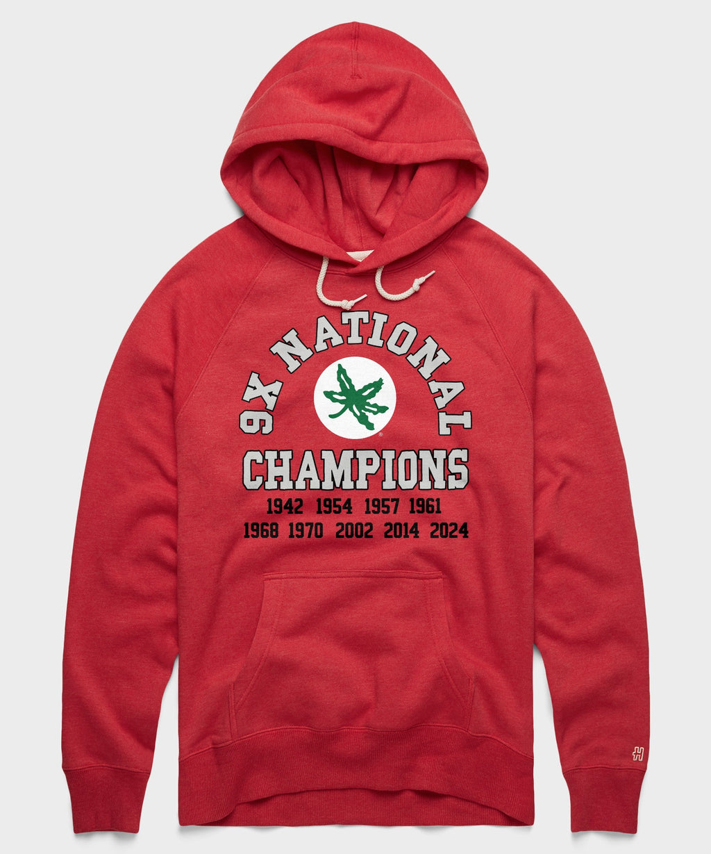 Ohio State 9X National Champions Hoodie product image 1