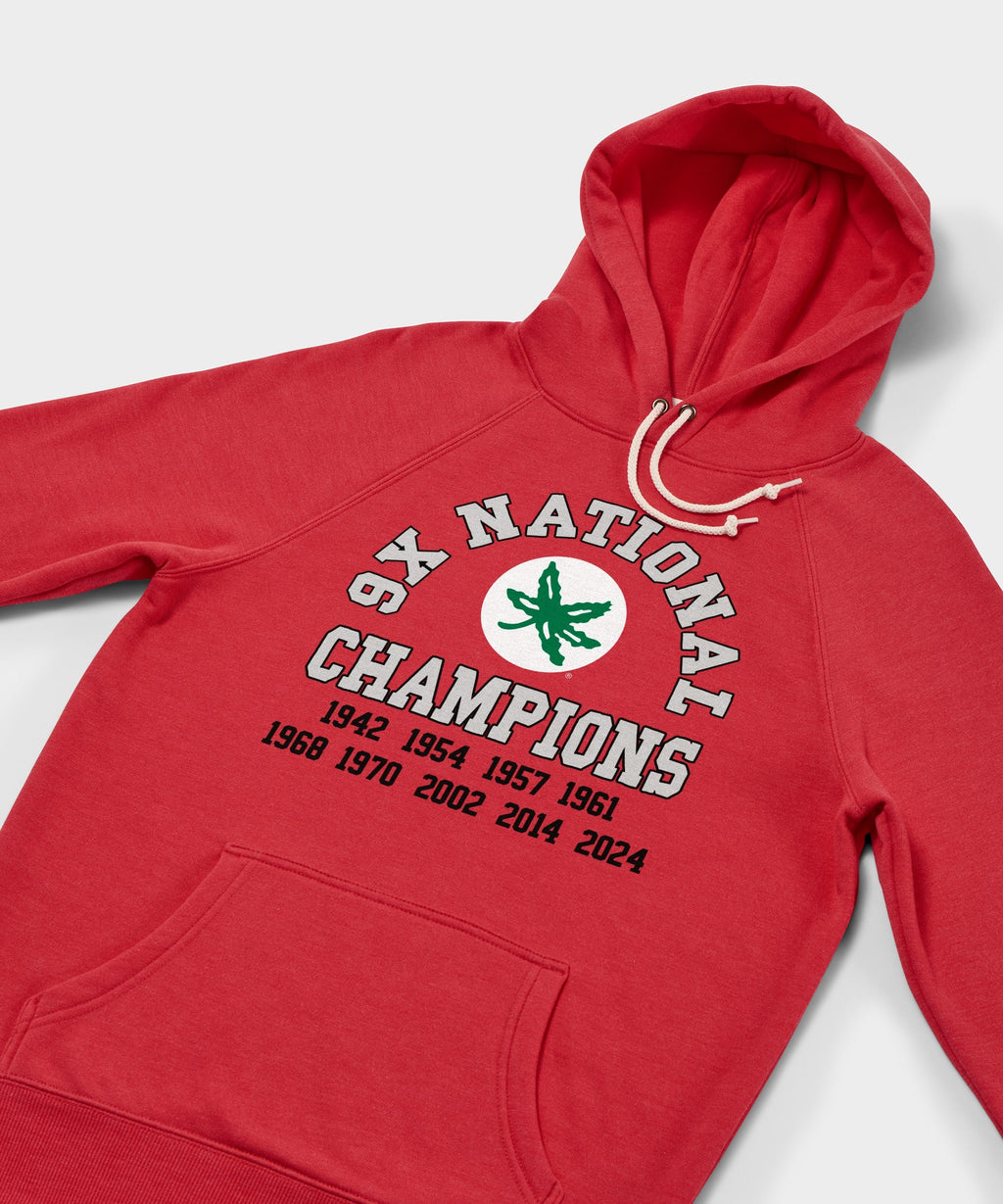 Ohio State 9X National Champions Hoodie product image 2