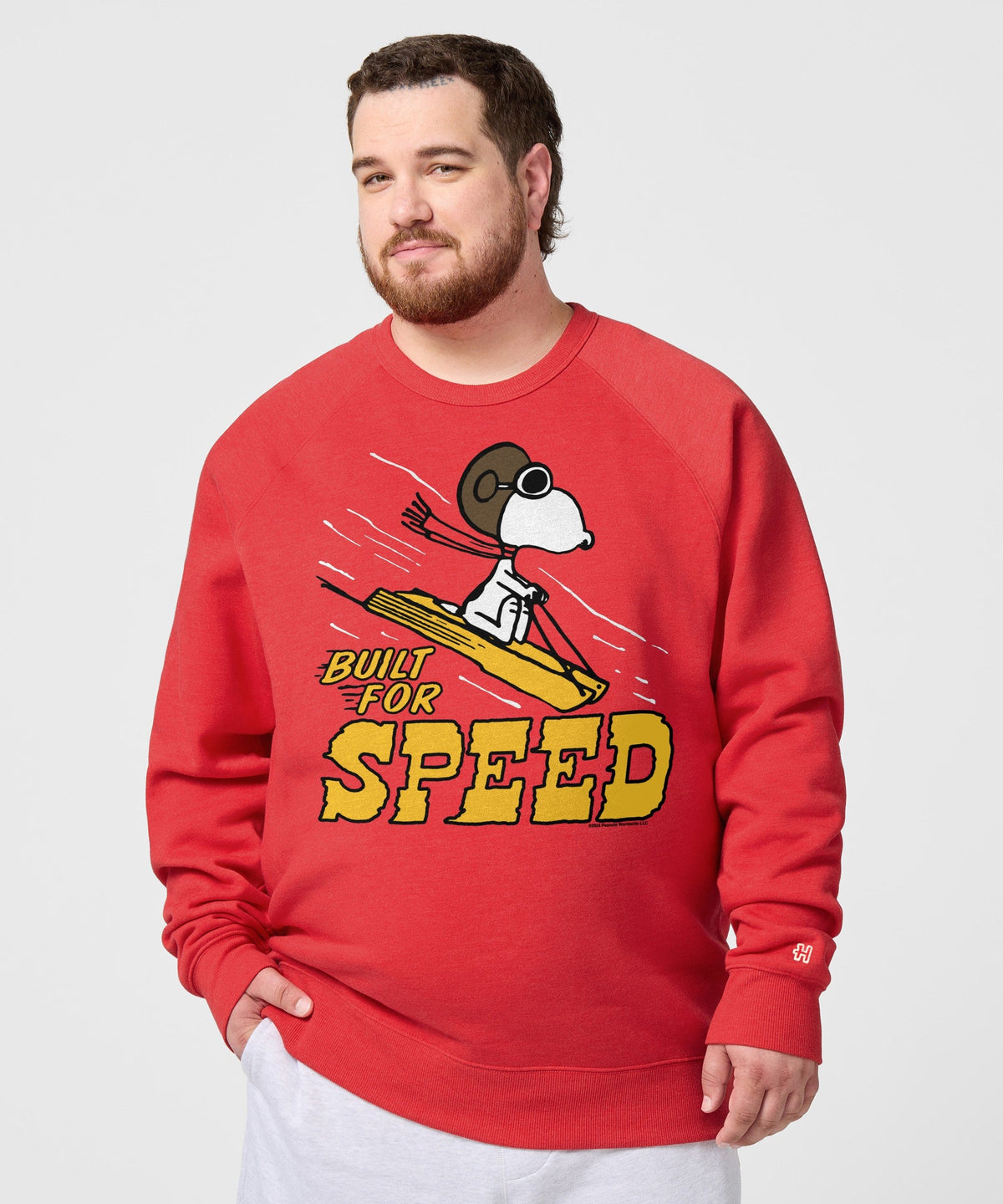 Peanuts Snoopy Built For Speed Crewneck product image 3