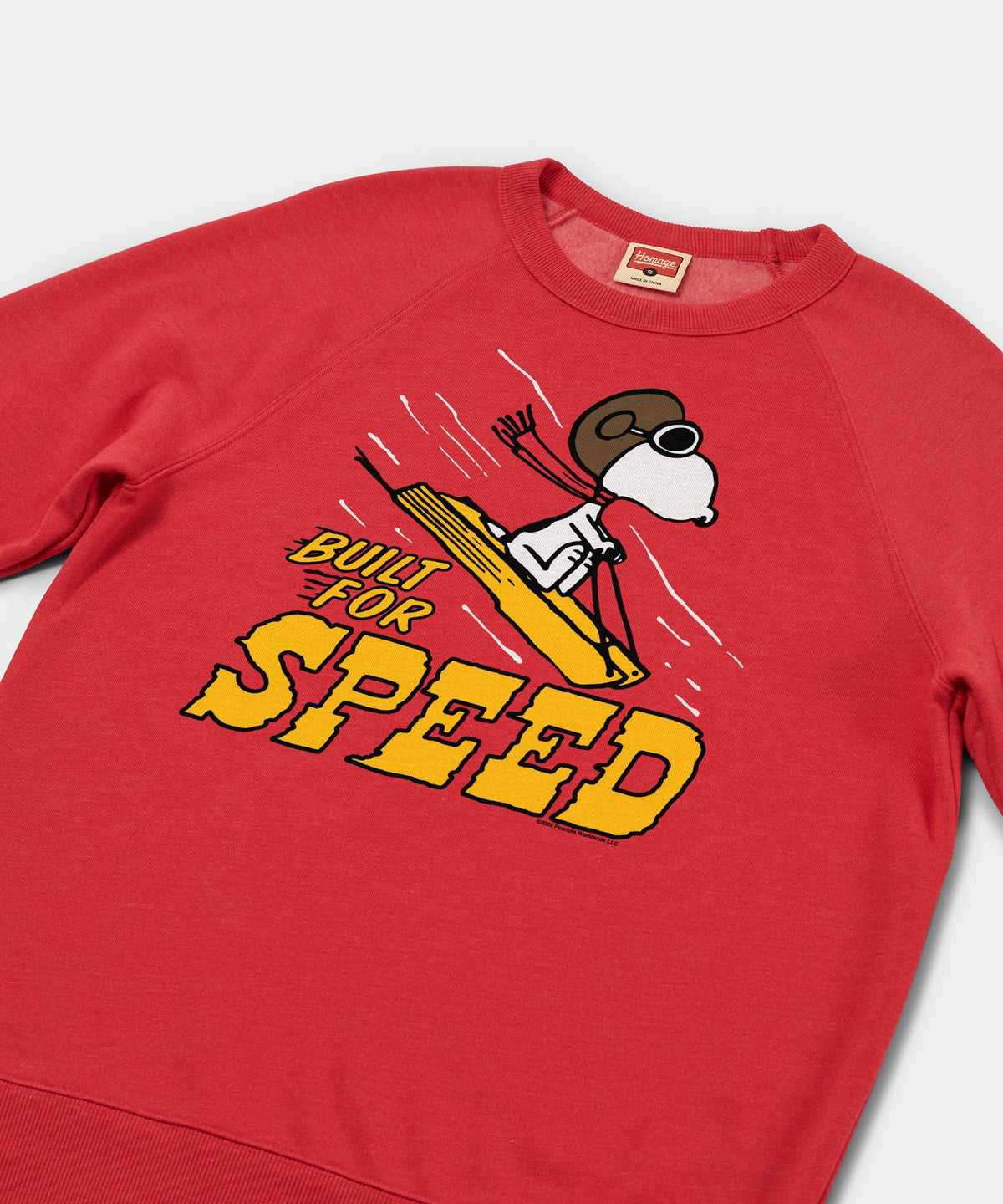 Peanuts Snoopy Built For Speed Crewneck product image 2