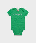 Philadelphia Eagles Wordmark '73 Baby One Piece
