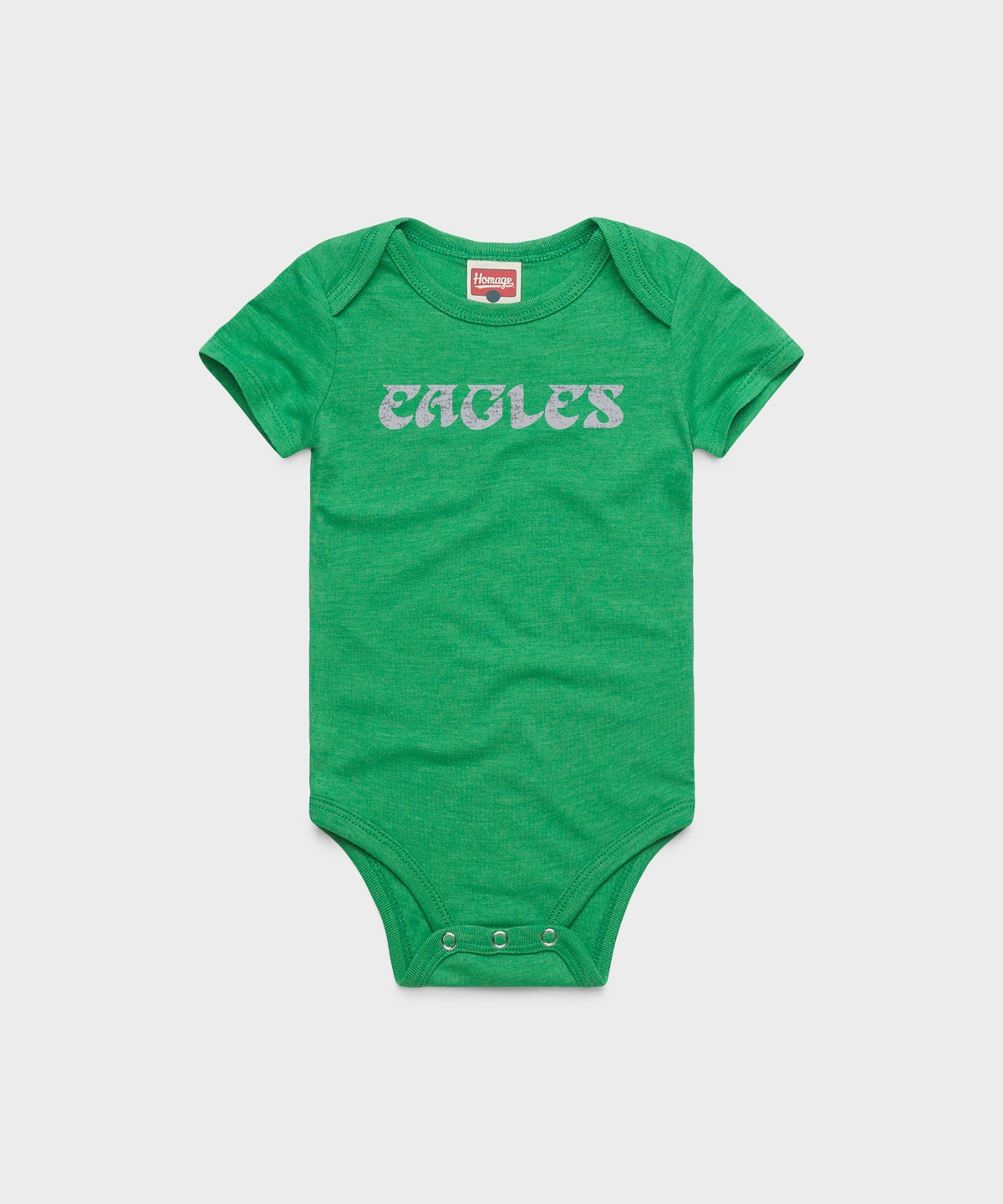 Philadelphia Eagles Wordmark '73 Baby One Piece