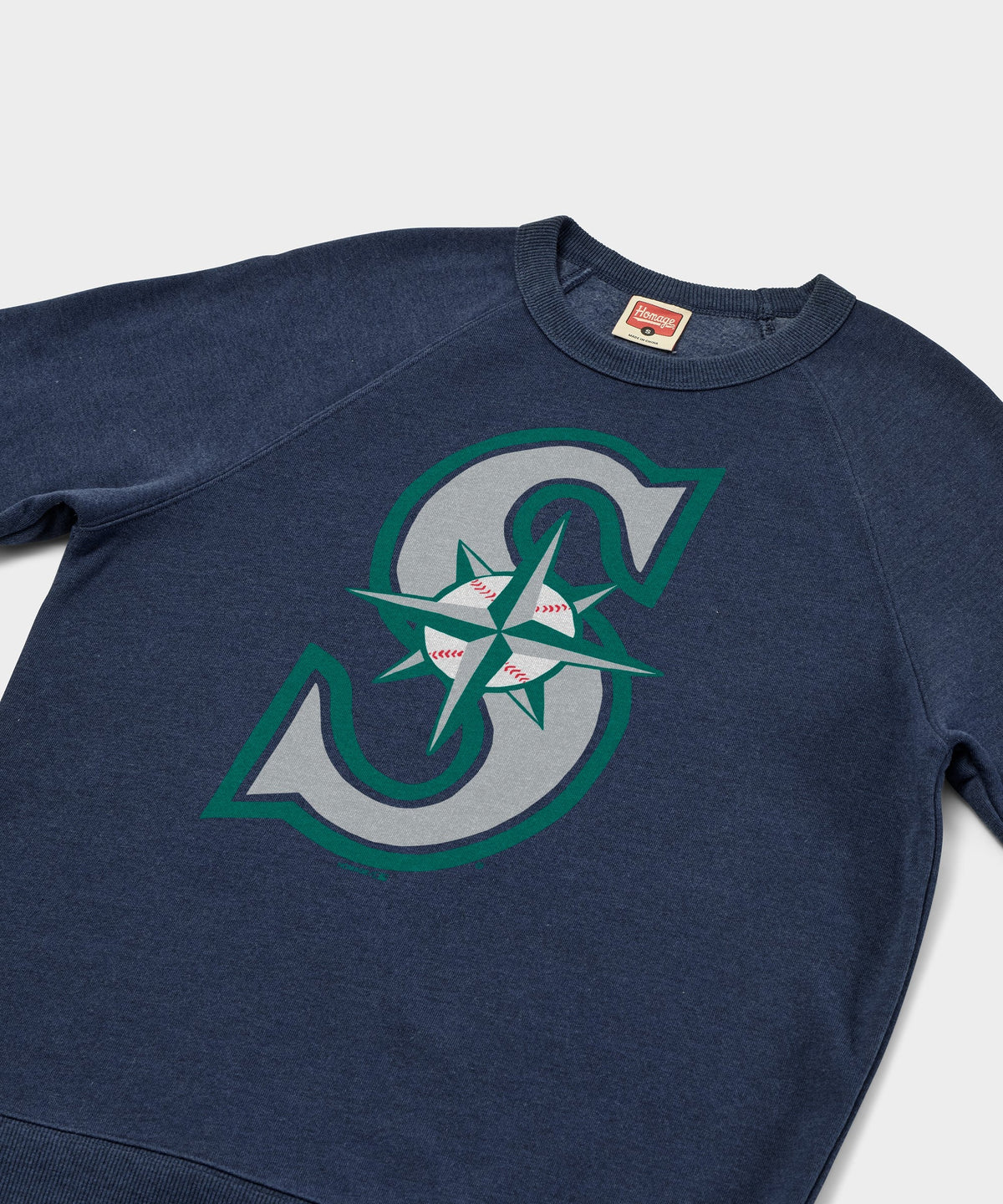 Seattle Mariners Cap Logo '93 Crewneck