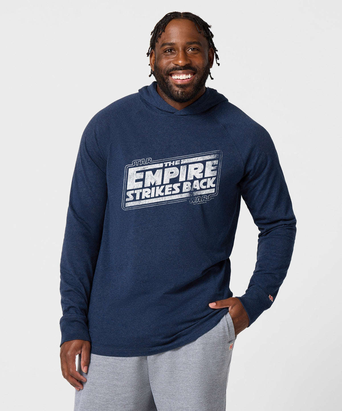 Star Wars The Empire Strikes Back Logo Lightweight Hoodie product image 3