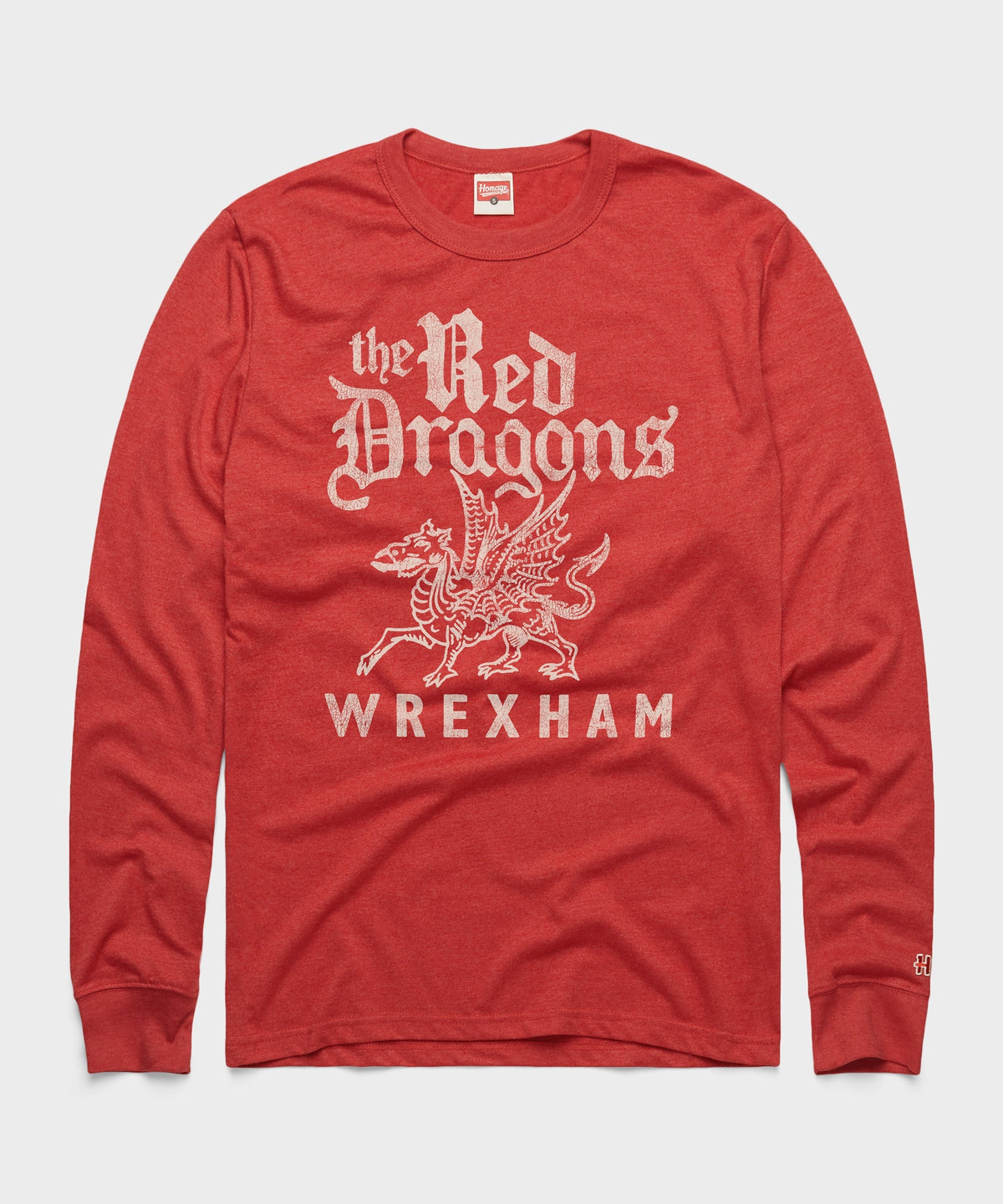 The Red Dragons Wrexham AFC Long Sleeve Tee product image 1