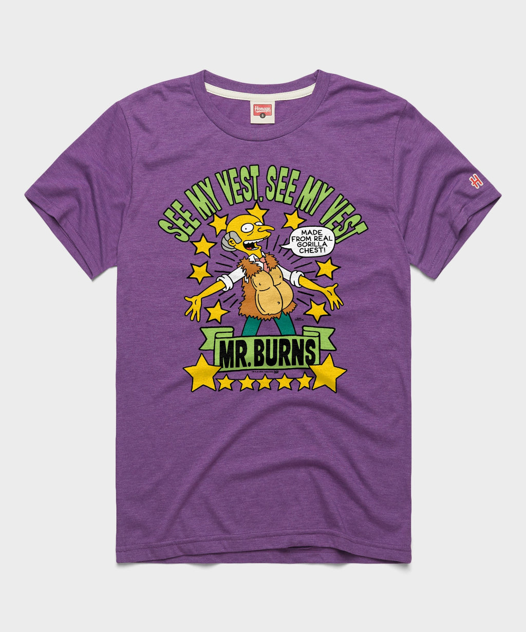 The Simpsons Mr. Burns See My Vest product image 1