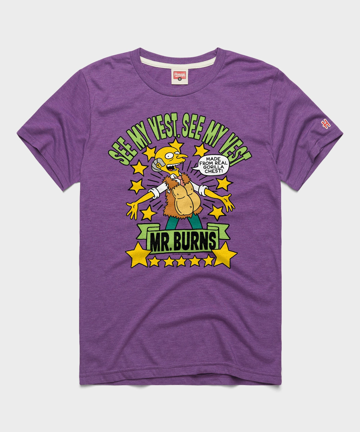 The Simpsons Mr. Burns See My Vest product image 1