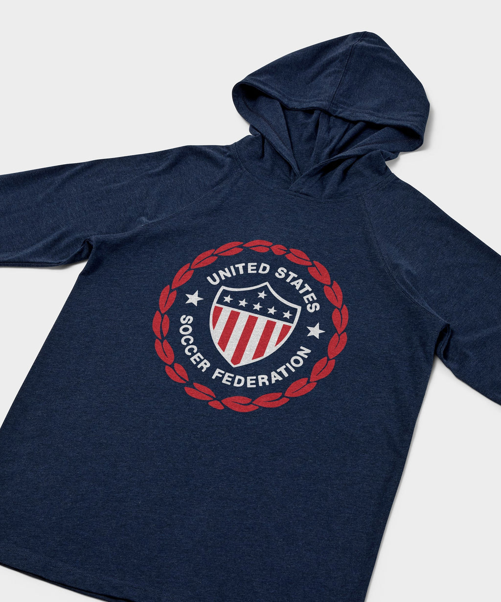 US Soccer 1986 Crest Lightweight Hoodie product image 2