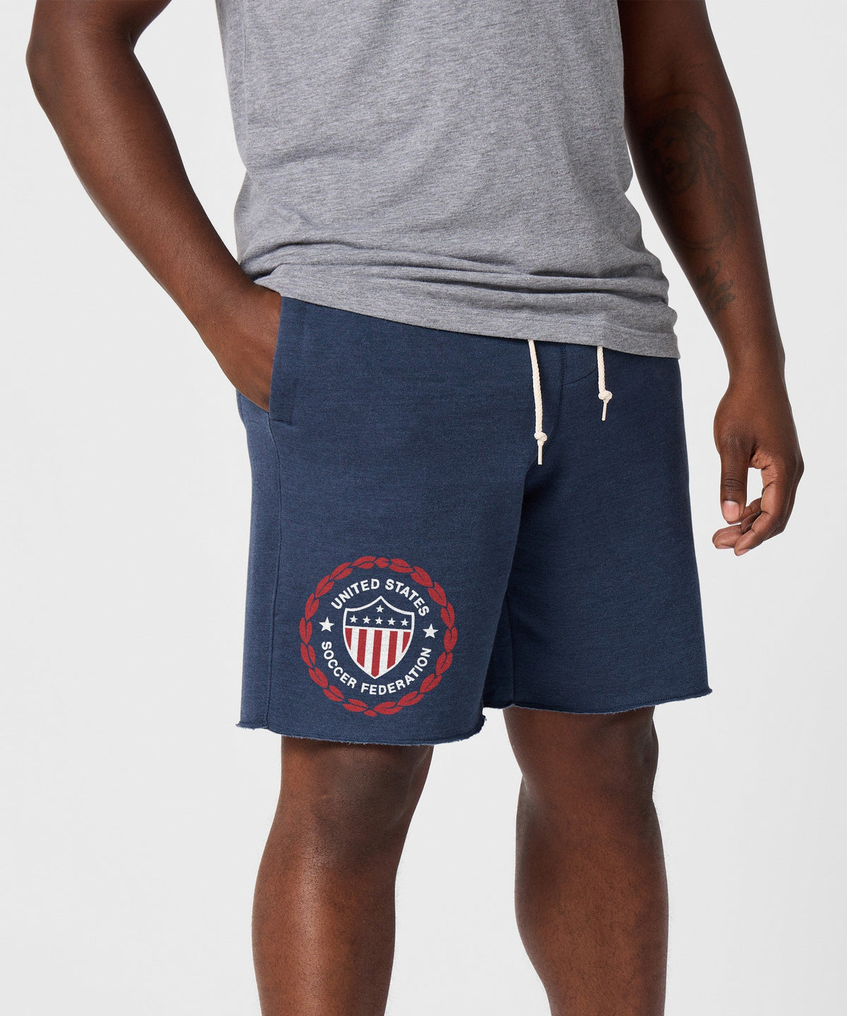 US Soccer 1986 Crest Sweat Shorts product image 3