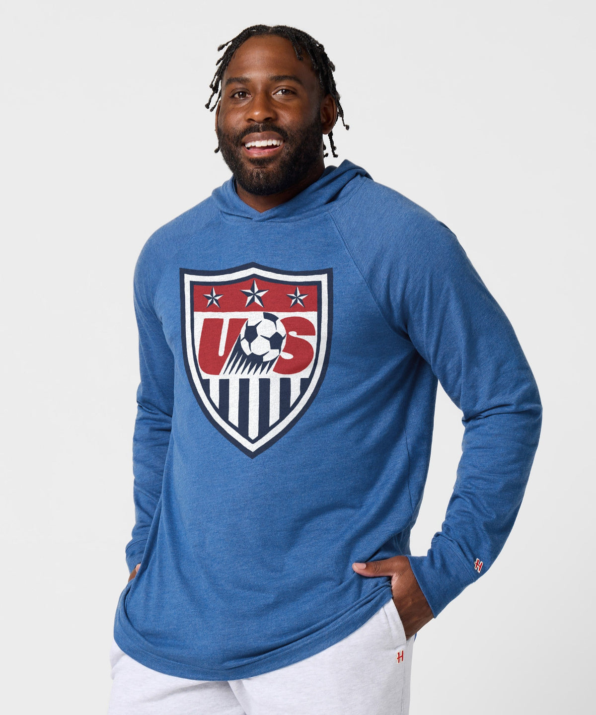 US Soccer 1995 Crest Lightweight Hoodie product image 3