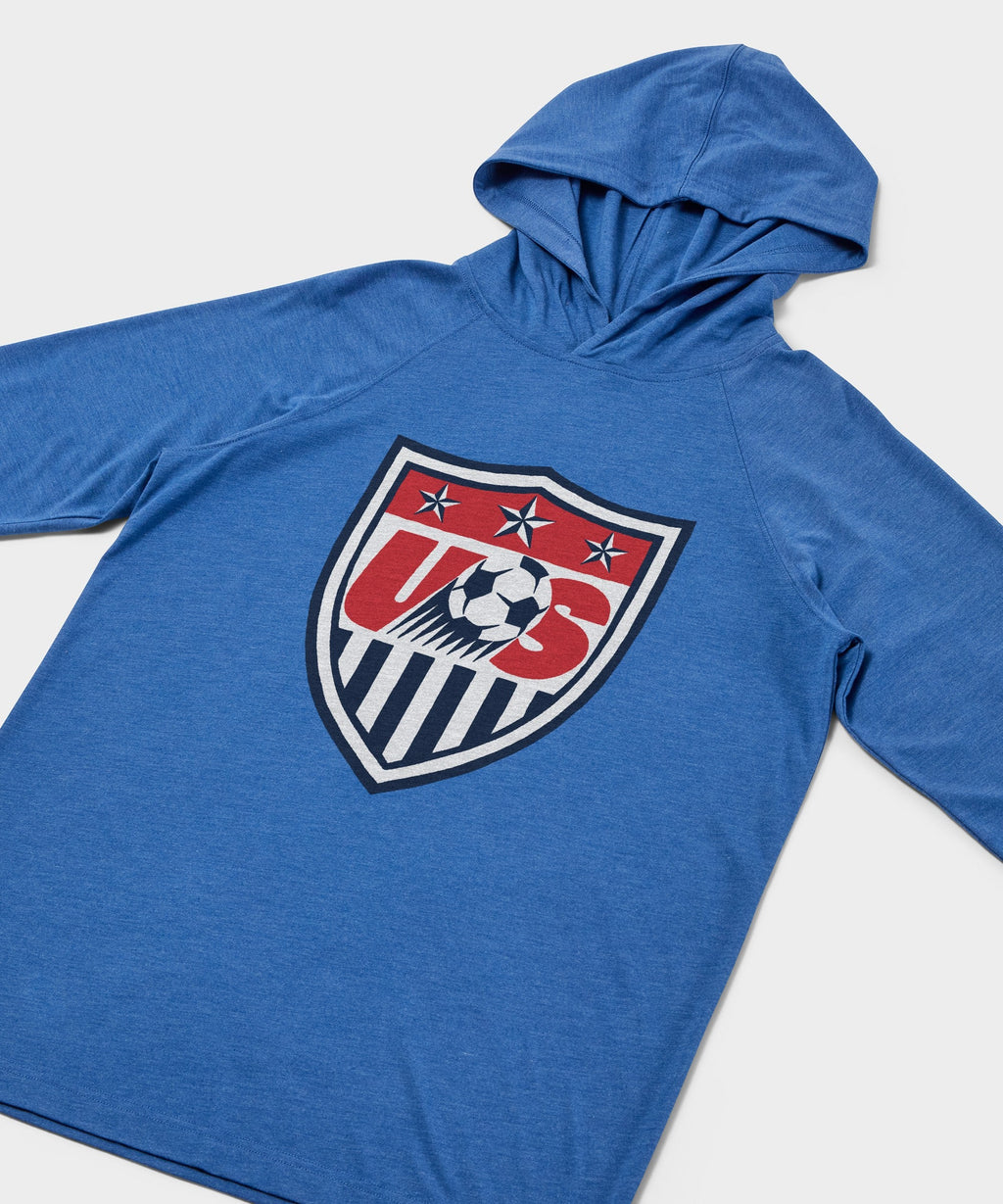 US Soccer 1995 Crest Lightweight Hoodie product image 2