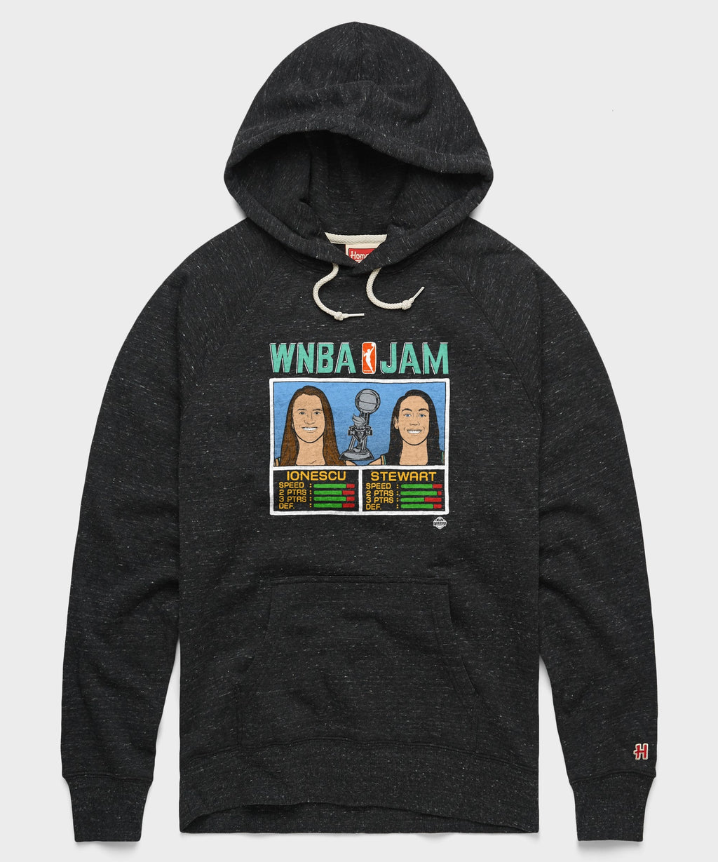 WNBA Jam Liberty 2024 Champs Ionescu And Stewart Hoodie product image 1
