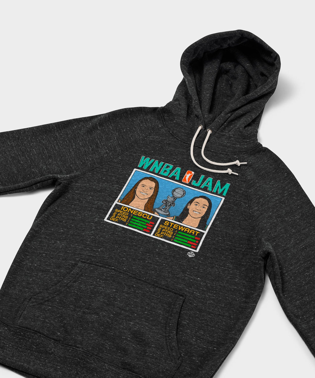 WNBA Jam Liberty 2024 Champs Ionescu And Stewart Hoodie product image 2