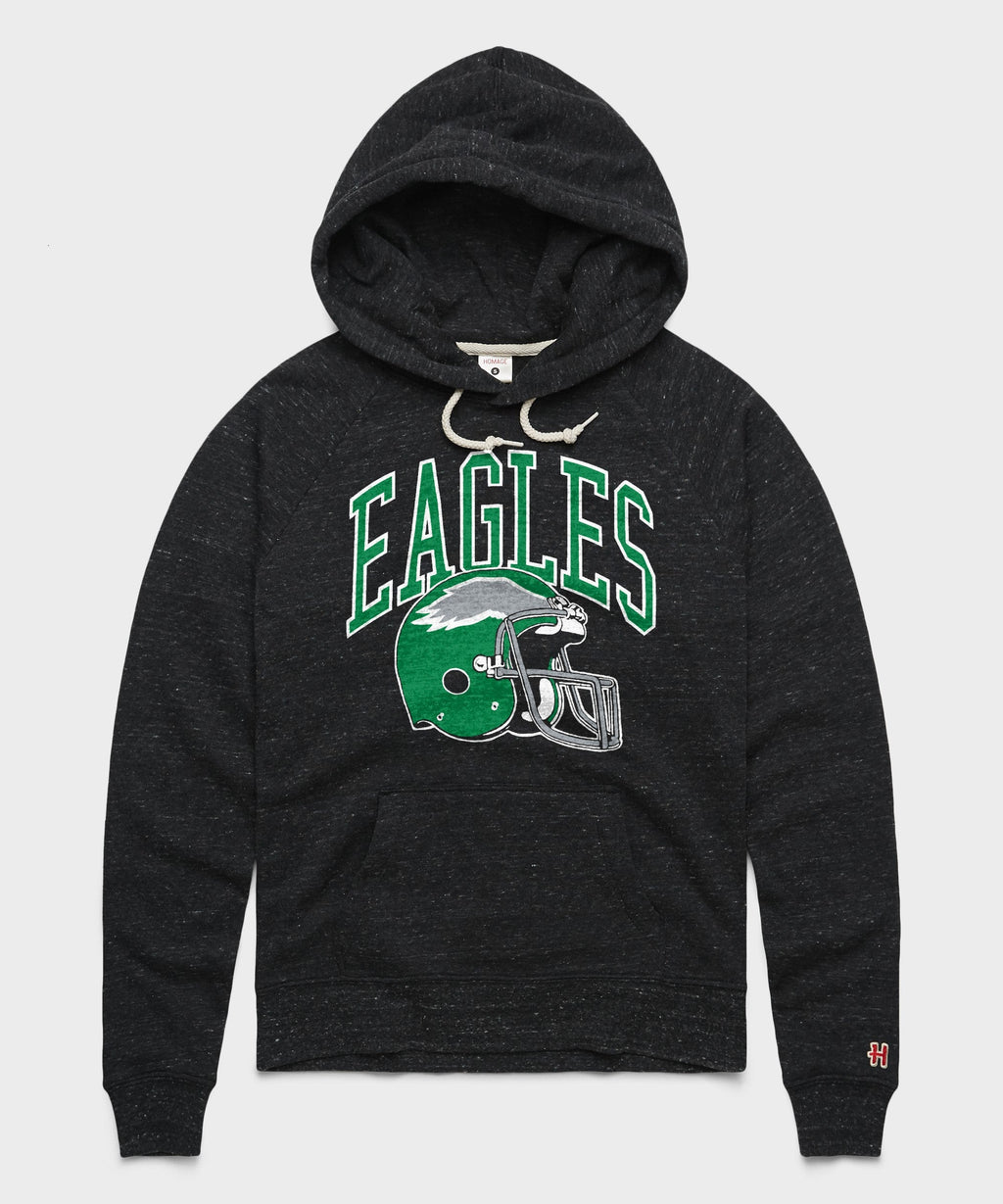 Women's Philadelphia Eagles Helmet Retro Hoodie product image 1