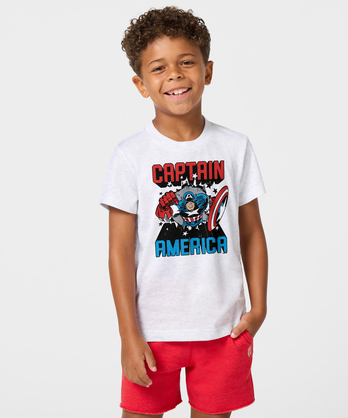 Youth Captain America Bustin' Through product image 3